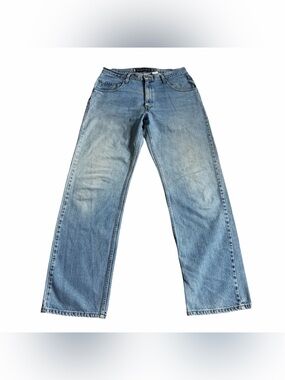 Vintage Levi’s Men’s Silvertab Straight & Loose Jeans Sz 34 Light Blue Denim Y2K